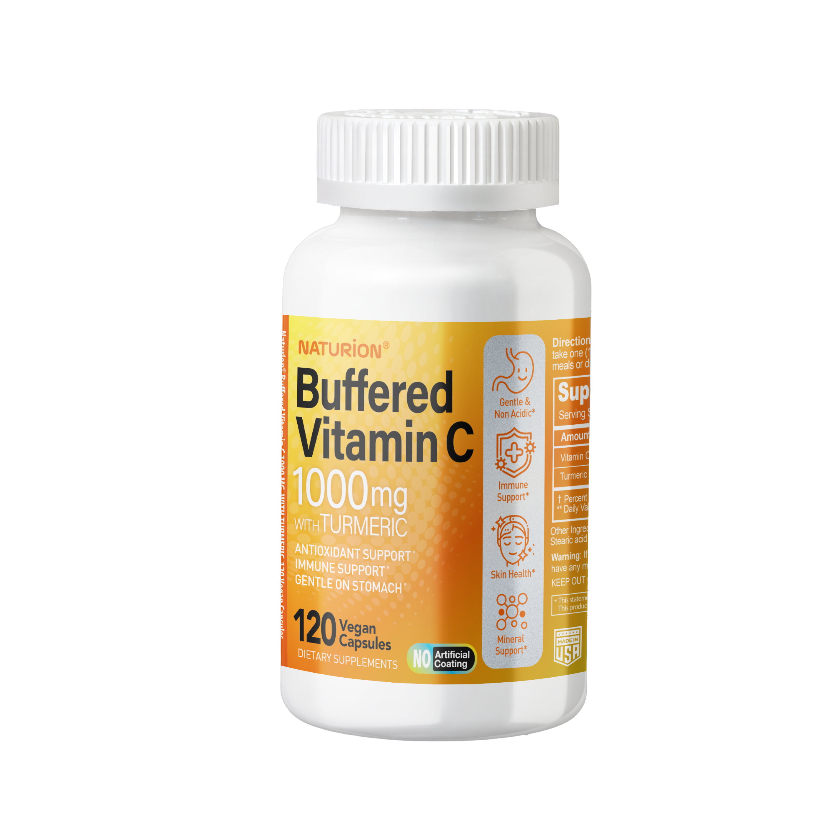 Buffered Vitamin C 1000 mg with Turmeric