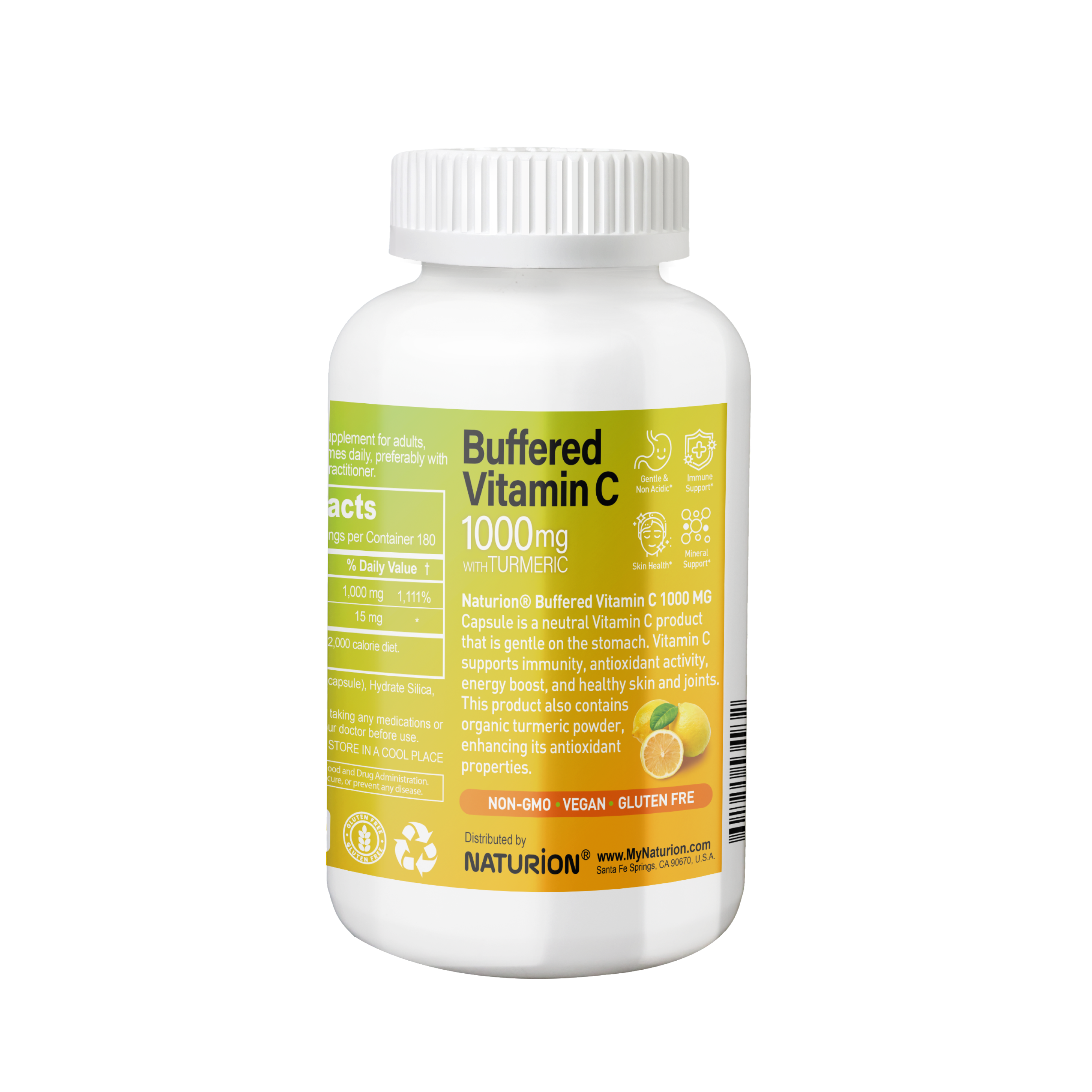 Buffered Vitamin C 1000 mg with Turmeric