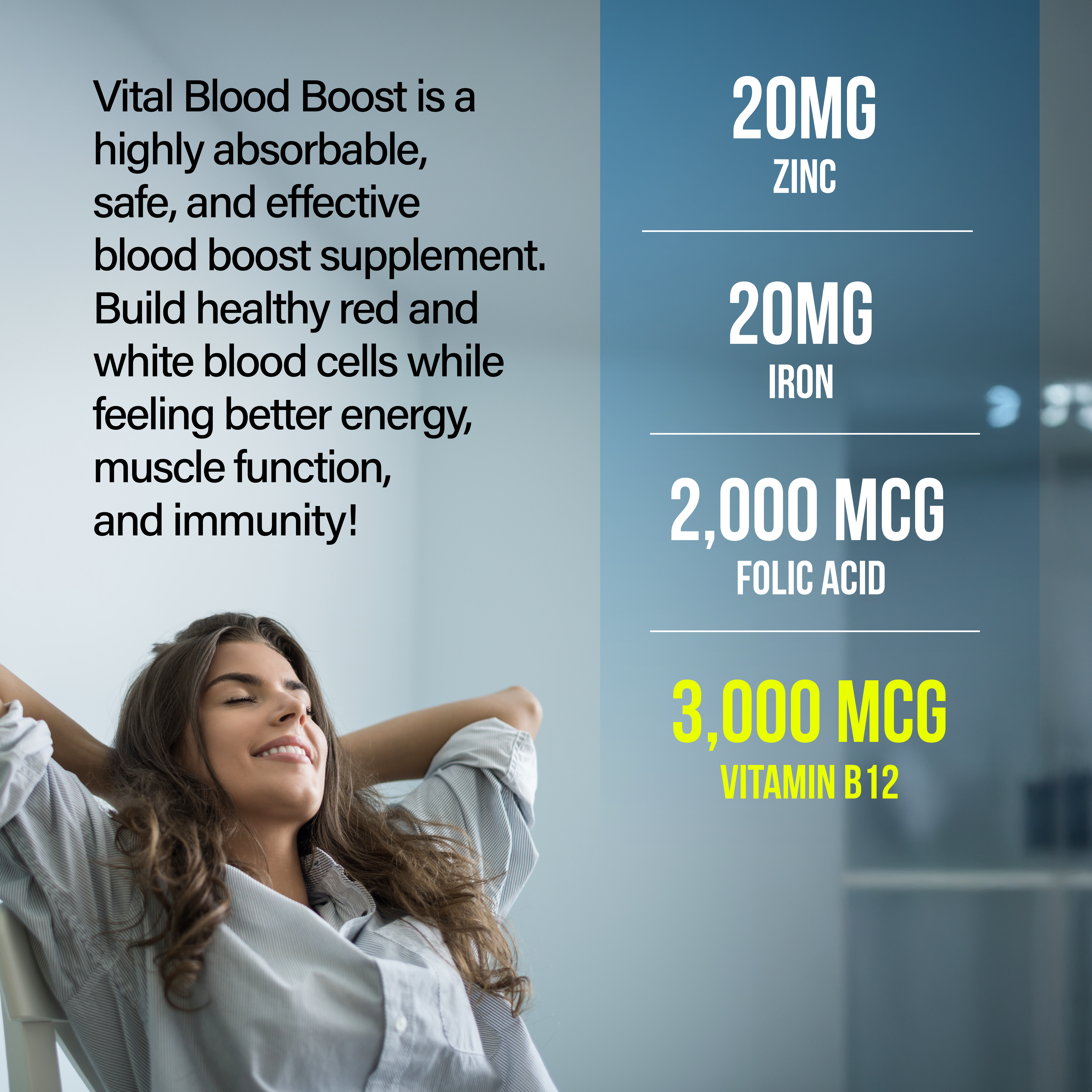 Mega Blood Booster 90 Tablets