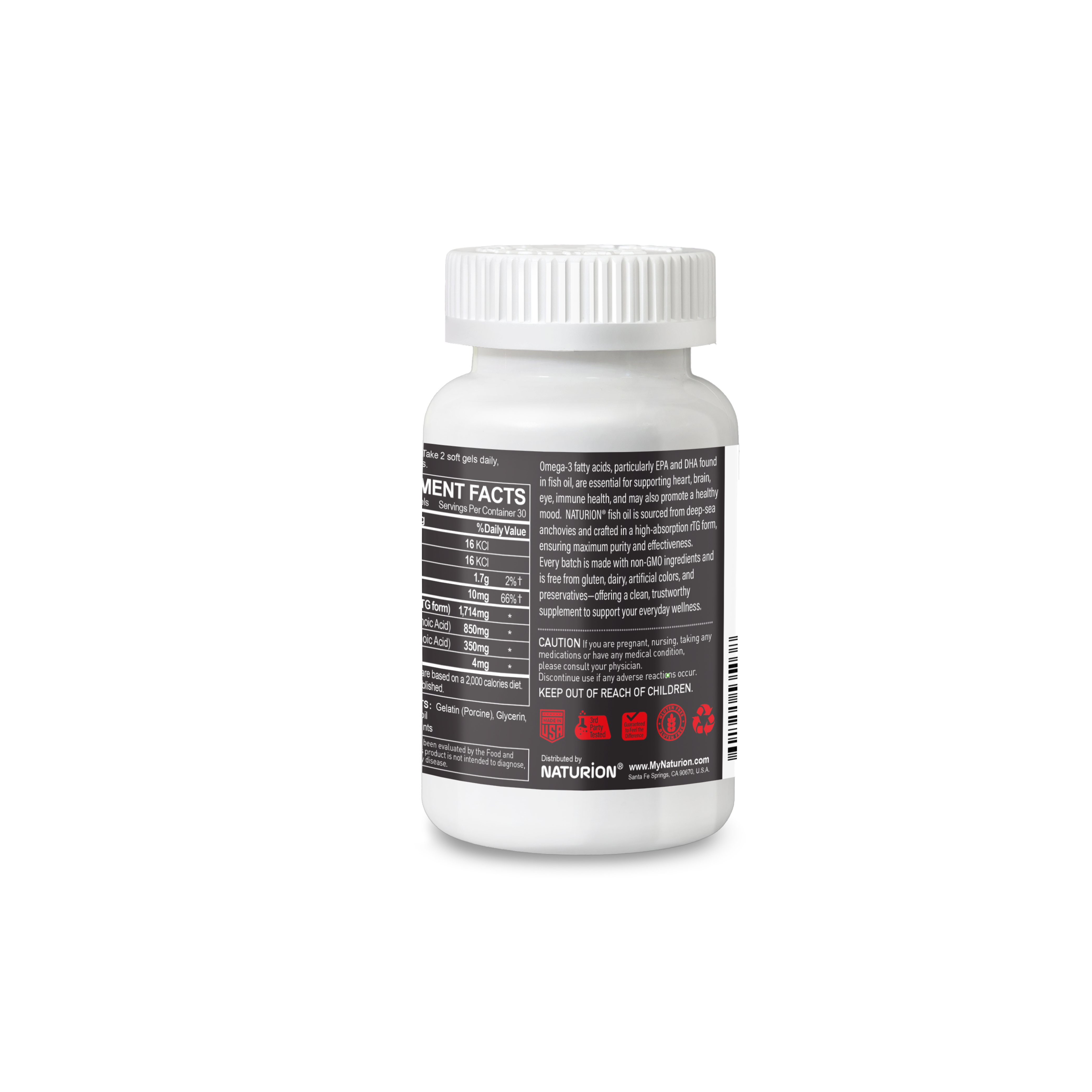 Red Omega-3 with Astaxanthin (60 Softgels)