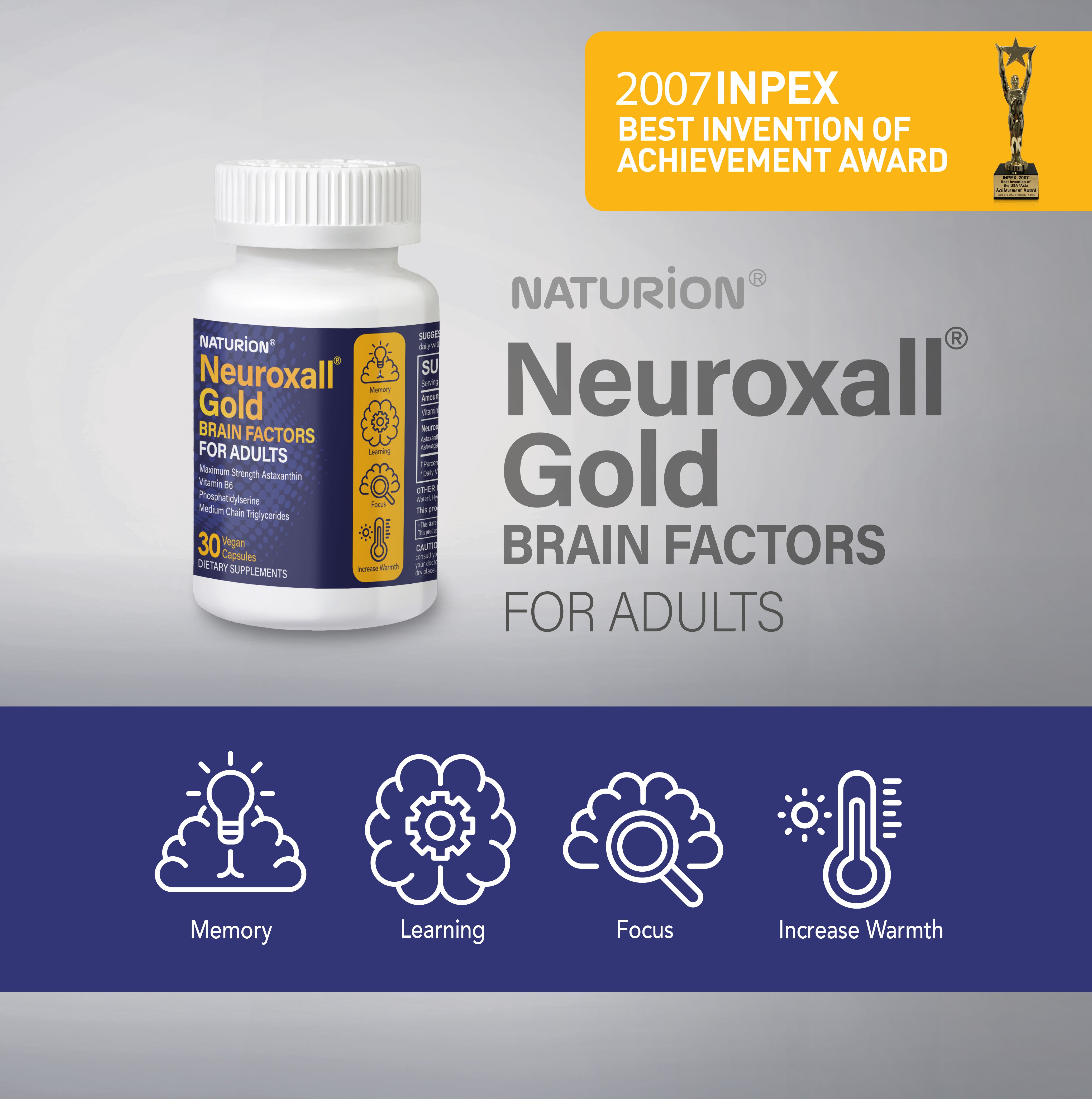 Neuroxall® Gold Brain Factors for Adults