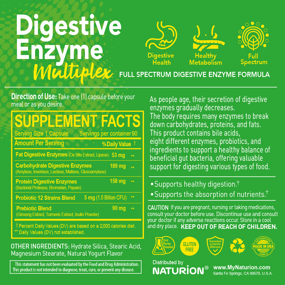 Digestive Enzyme Multiplex