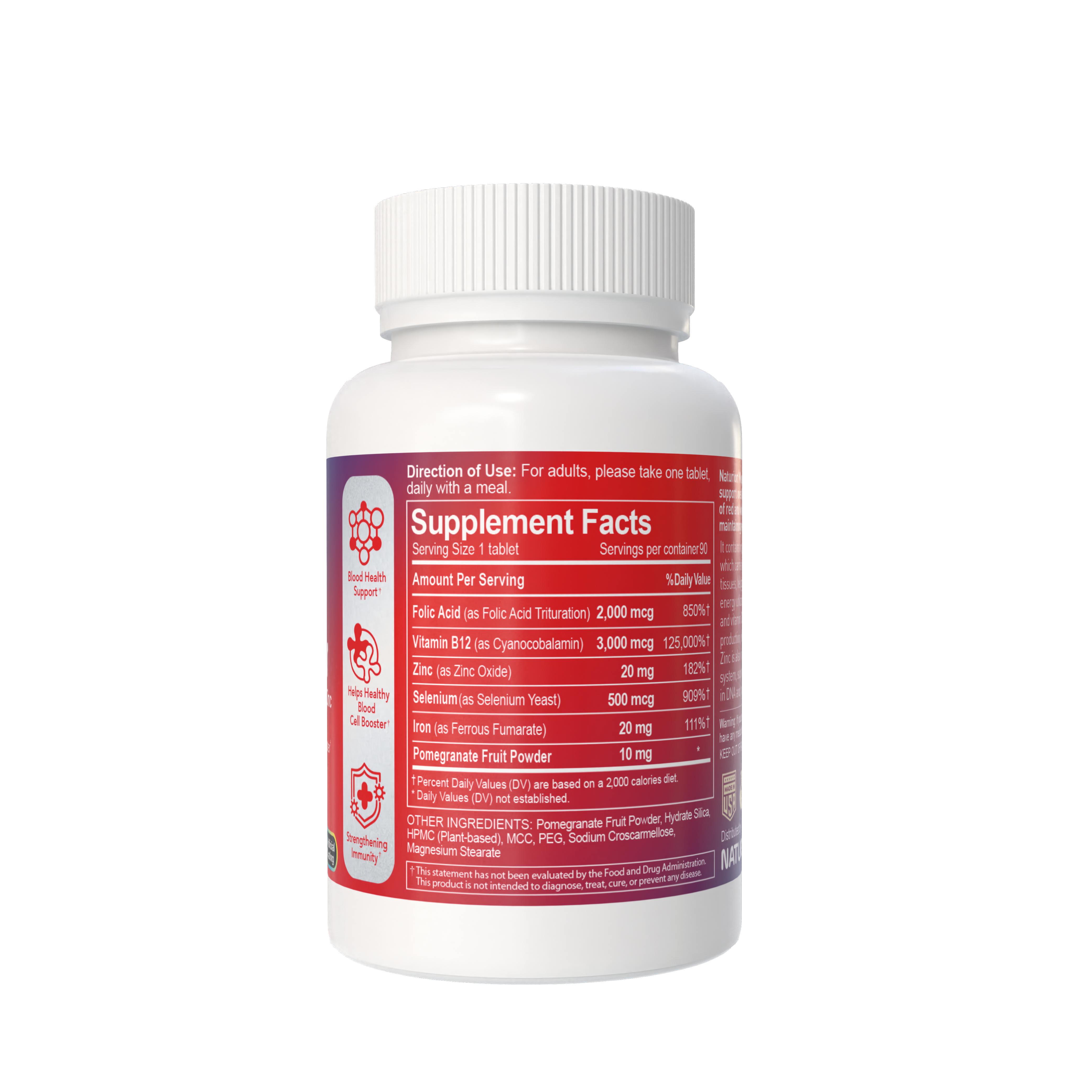 Mega Blood Booster 90 Tablets