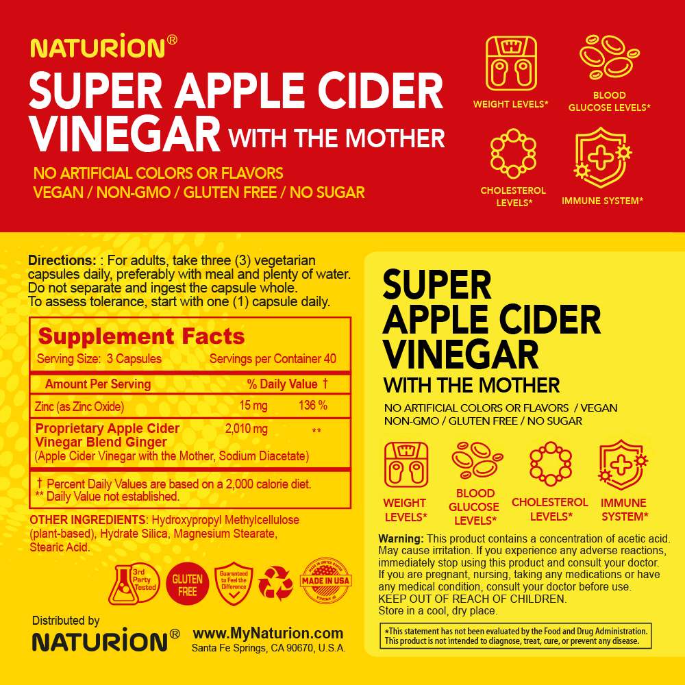 Super Apple Cider Vinegar with the Mother