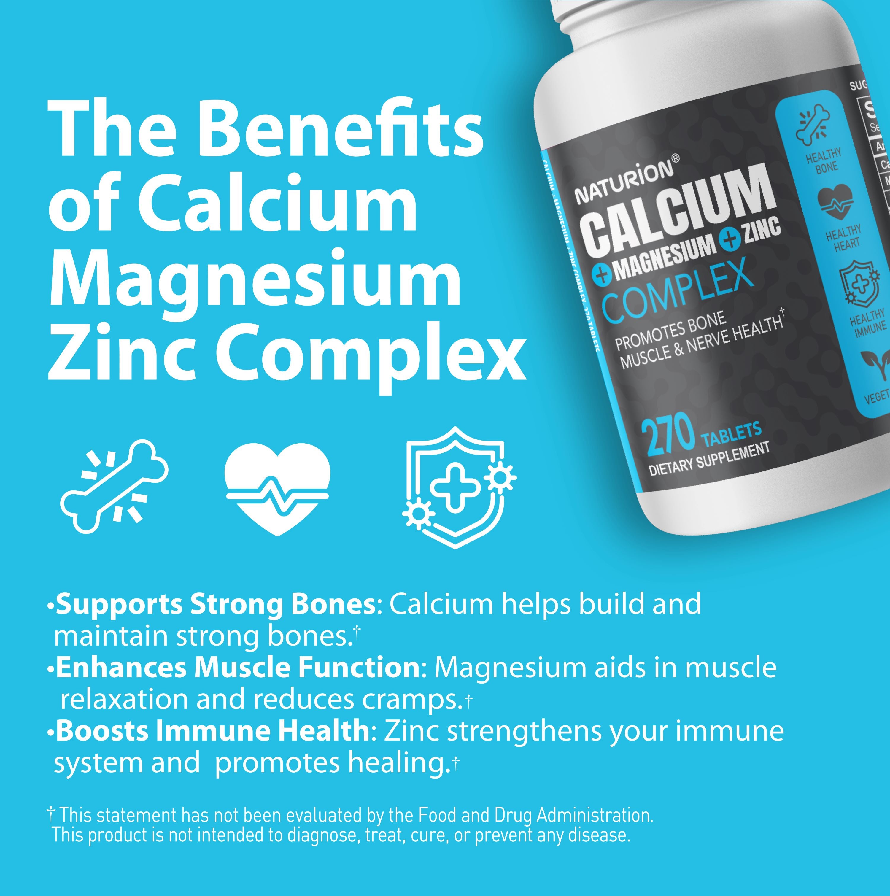 Calcium + Magnesium + Zinc Complex