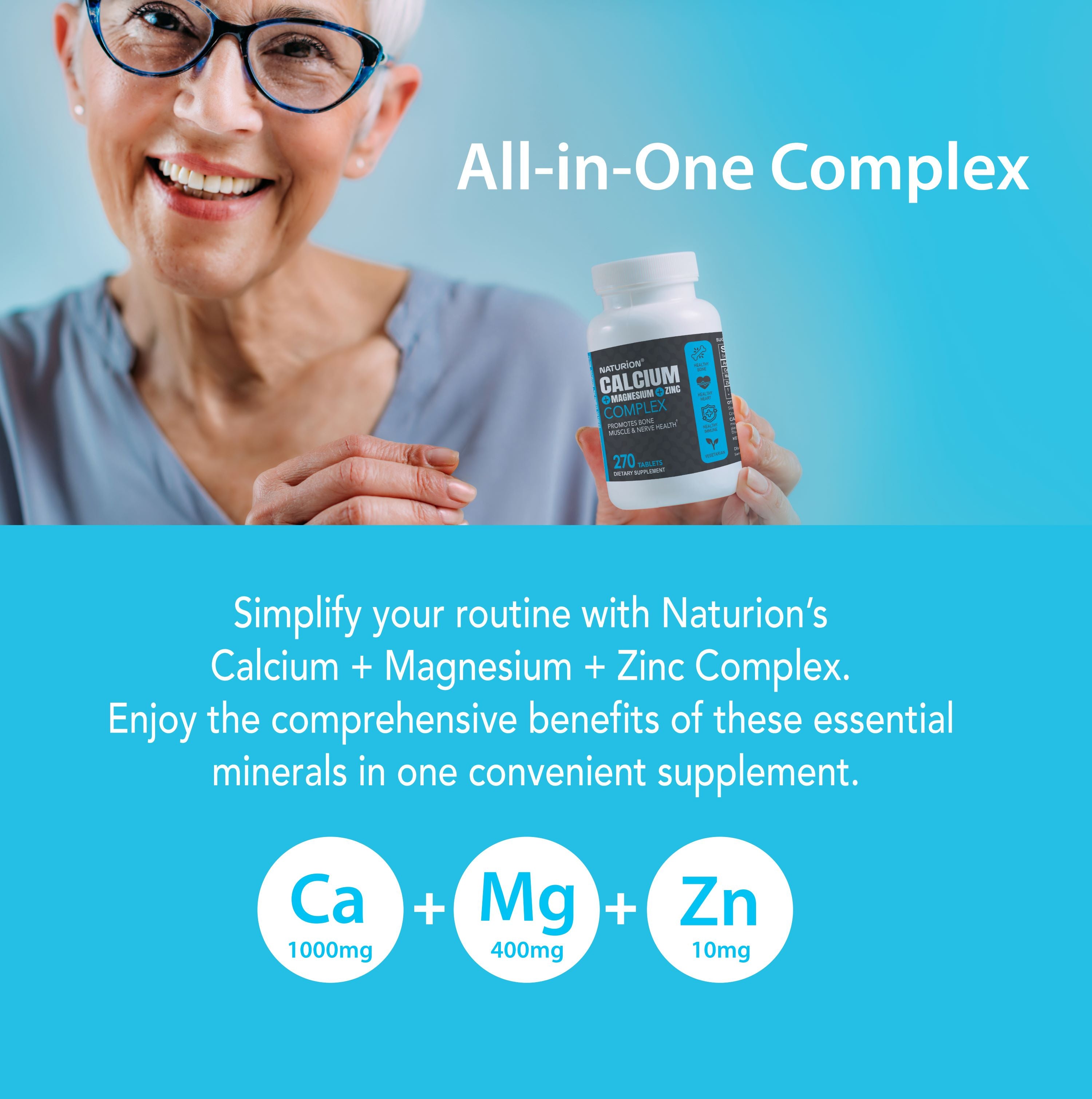 Calcium + Magnesium + Zinc Complex