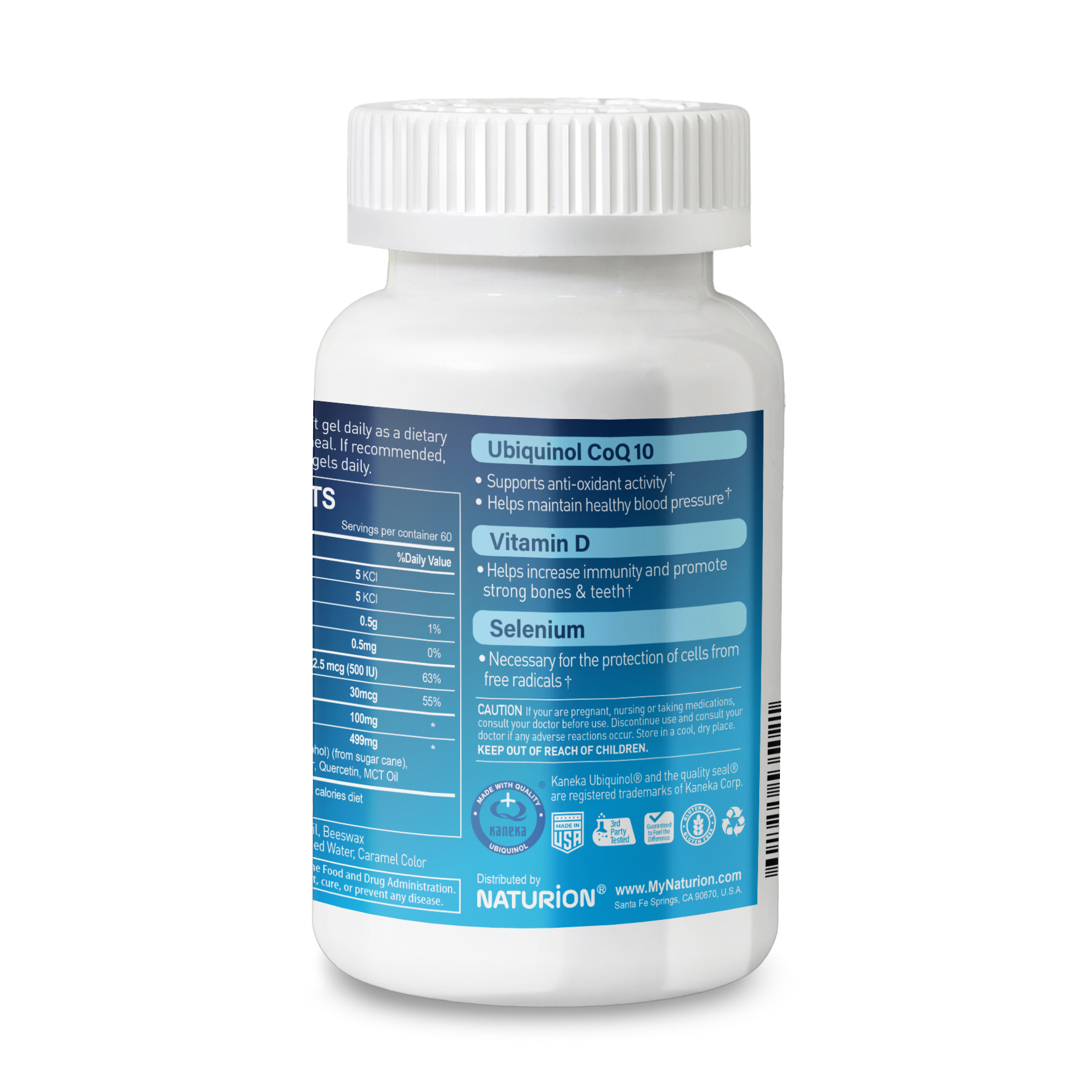 Ubiquinol CoQ10 Plus 100 (60 Softgels)